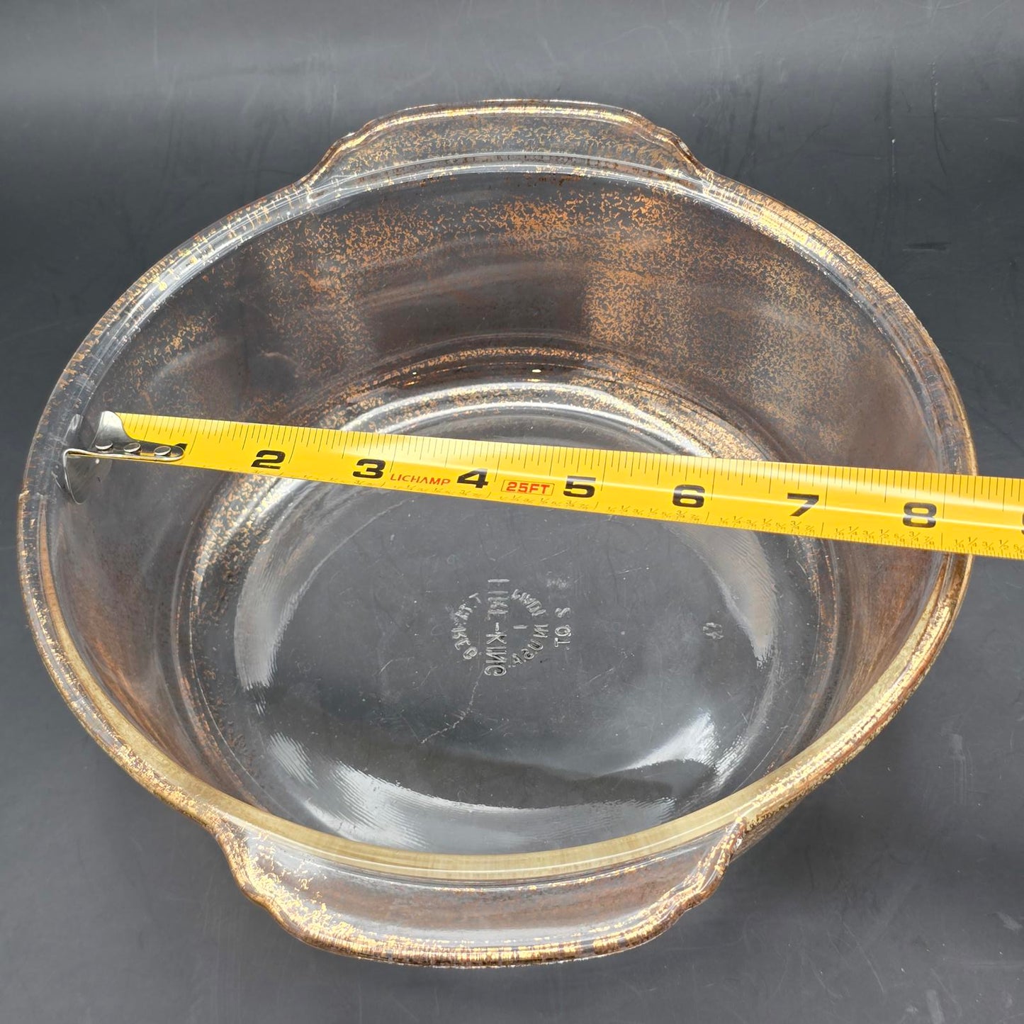 Vintage Fire King Casserole w/Lid Designed by George Briard