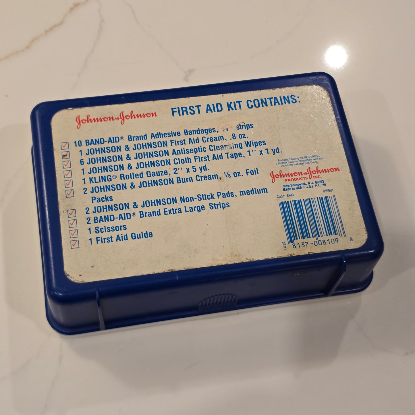 Vintage Johnson & Johnson First Aid Kits