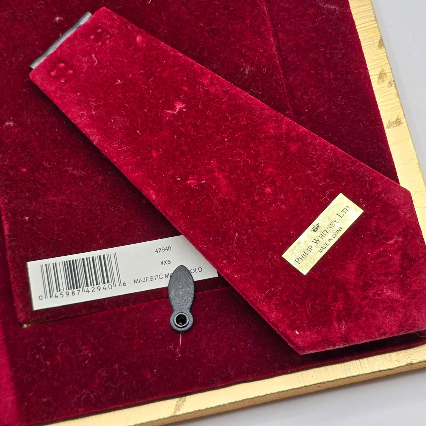 Philip Whitney "Majestic Matte Gold" Frame 4x6