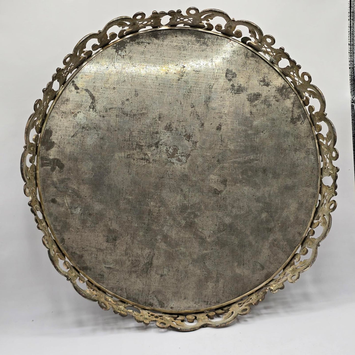 Antique/Vintage Mirrored Plateau Vanity or Centerpiece Tray