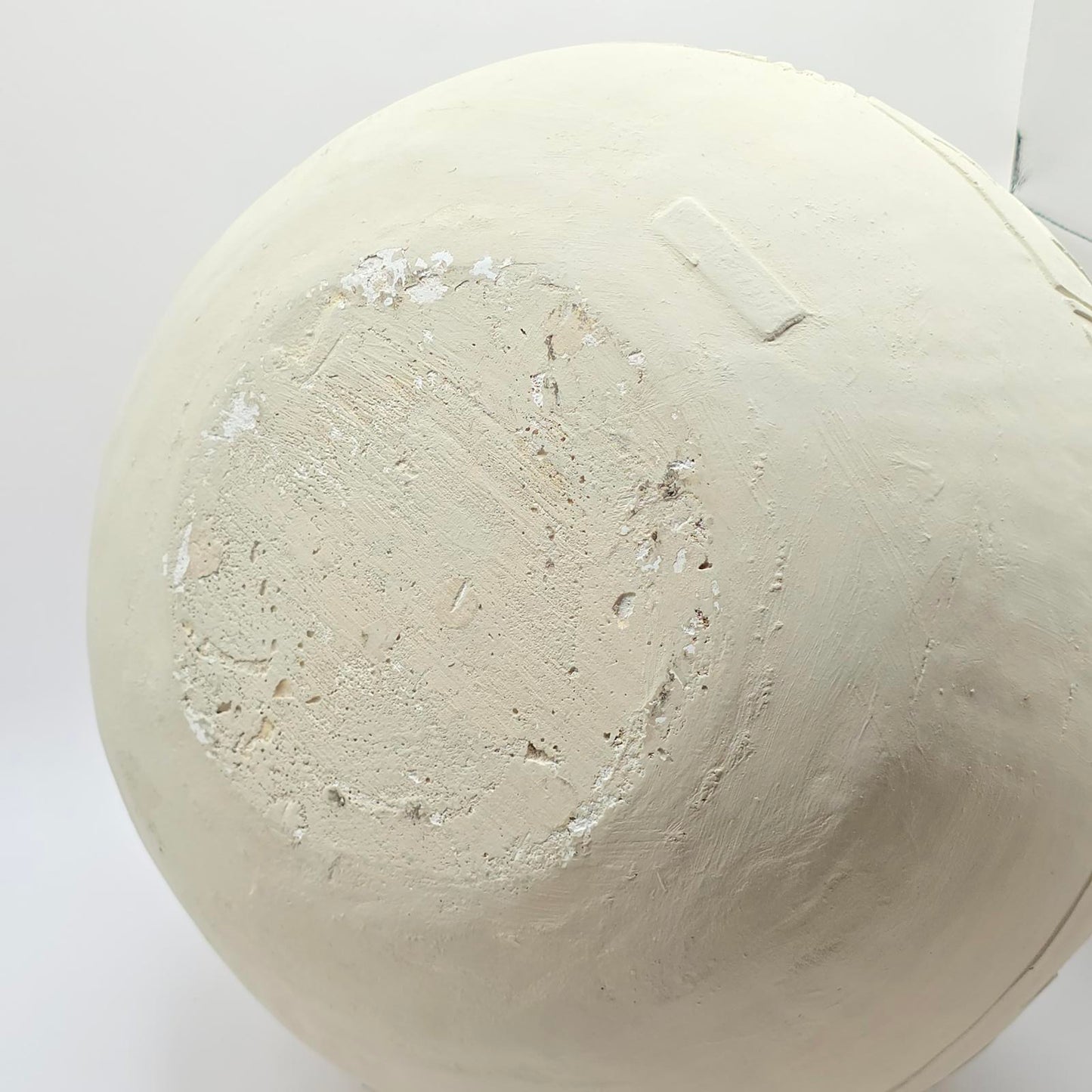 Contemporary Etched Clay Decorative Pot