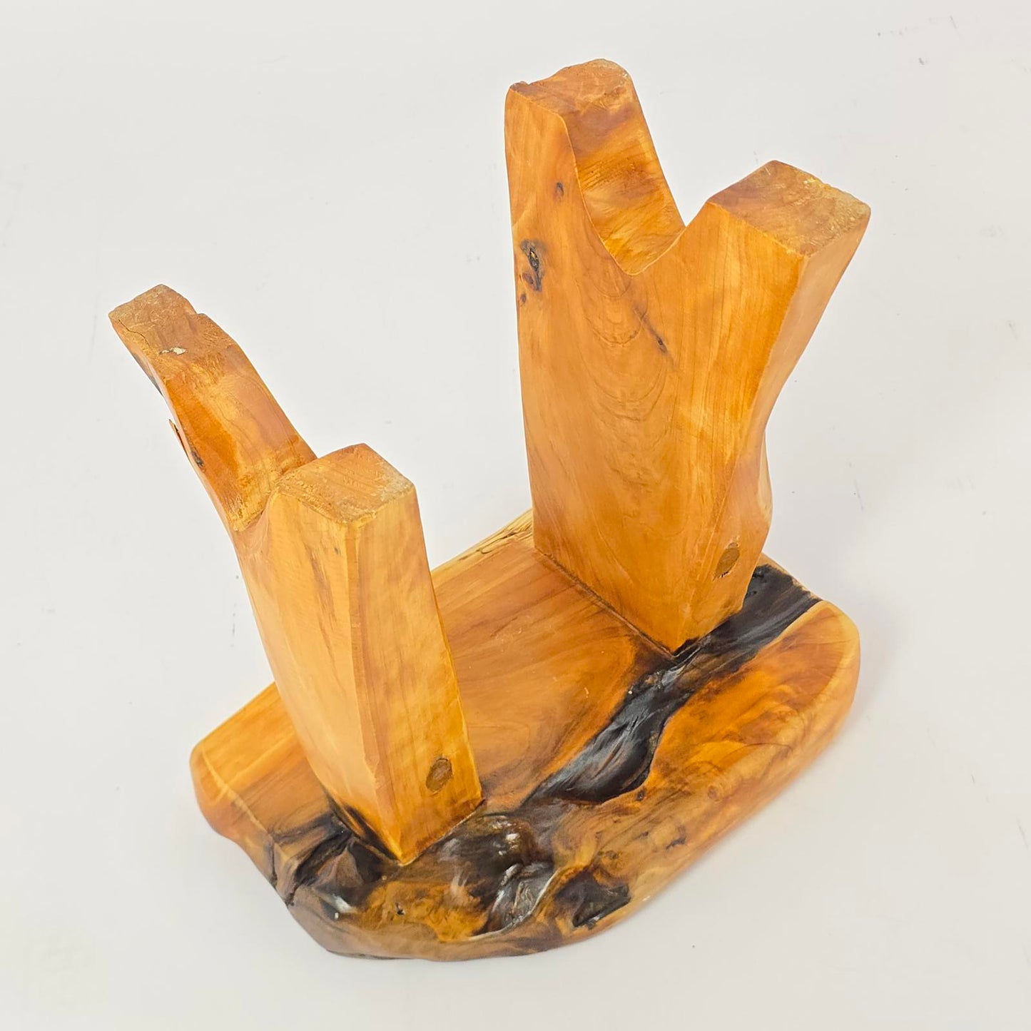 Rustic, Organic Live Edge Wood Stool
