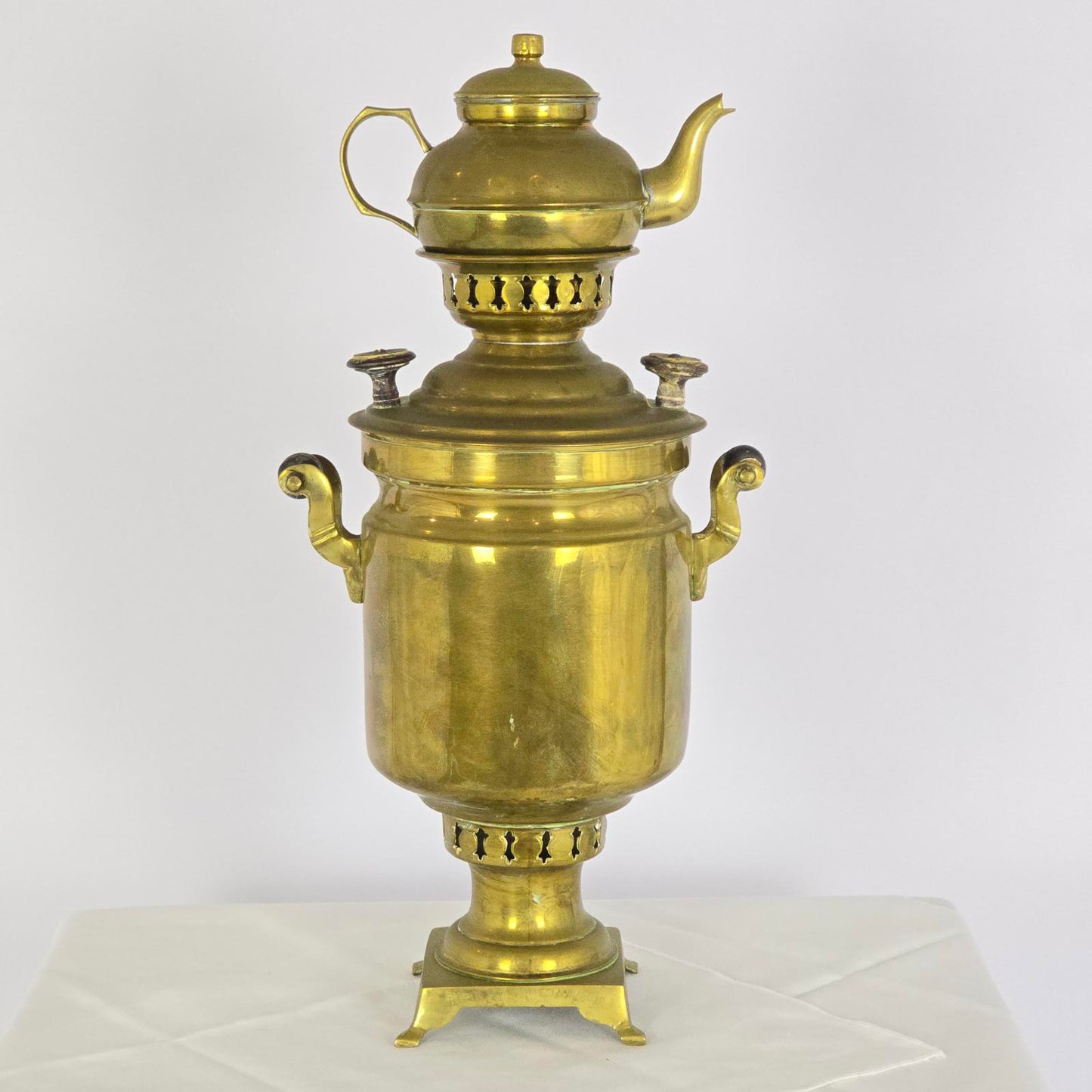 Antique Brass Samovar