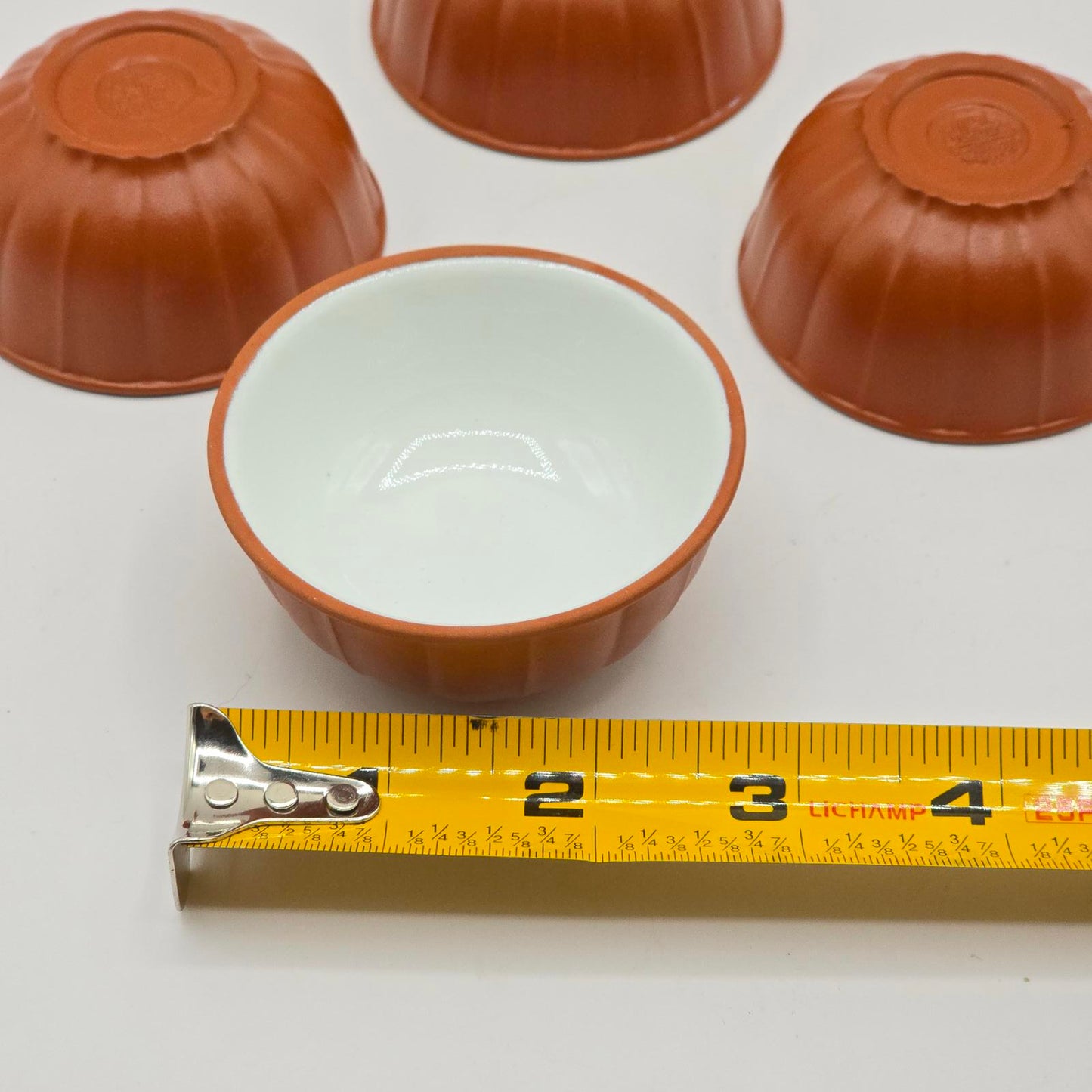 Japanese Dipping/Soy Sauce Bowls - Terracotta Round