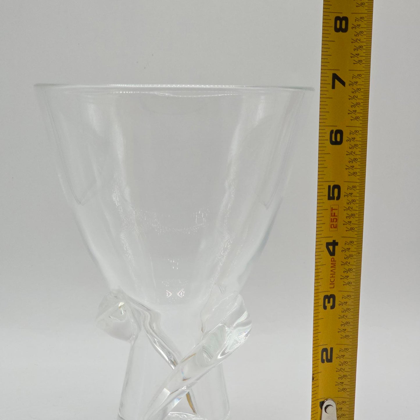 Vintage Steuben "Spiral" Crystal Vase
