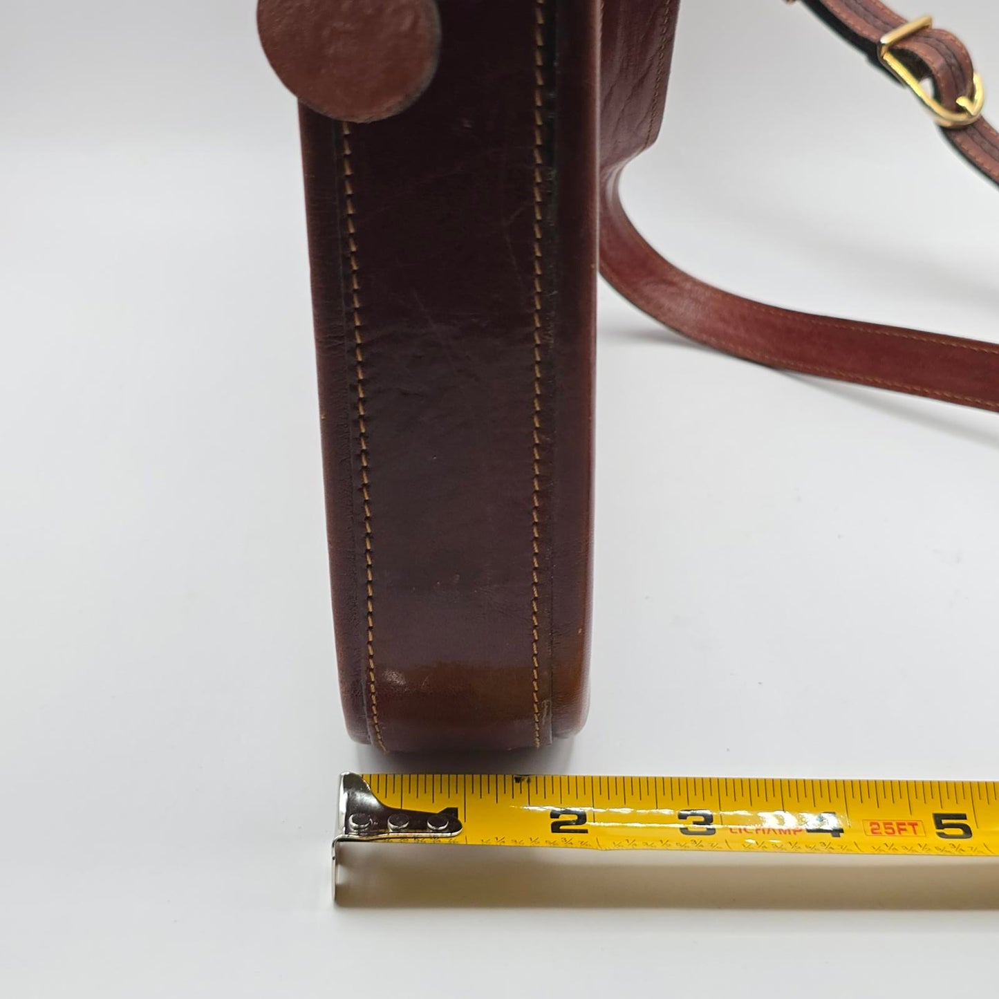 Oroton Leather Messenger Bag
