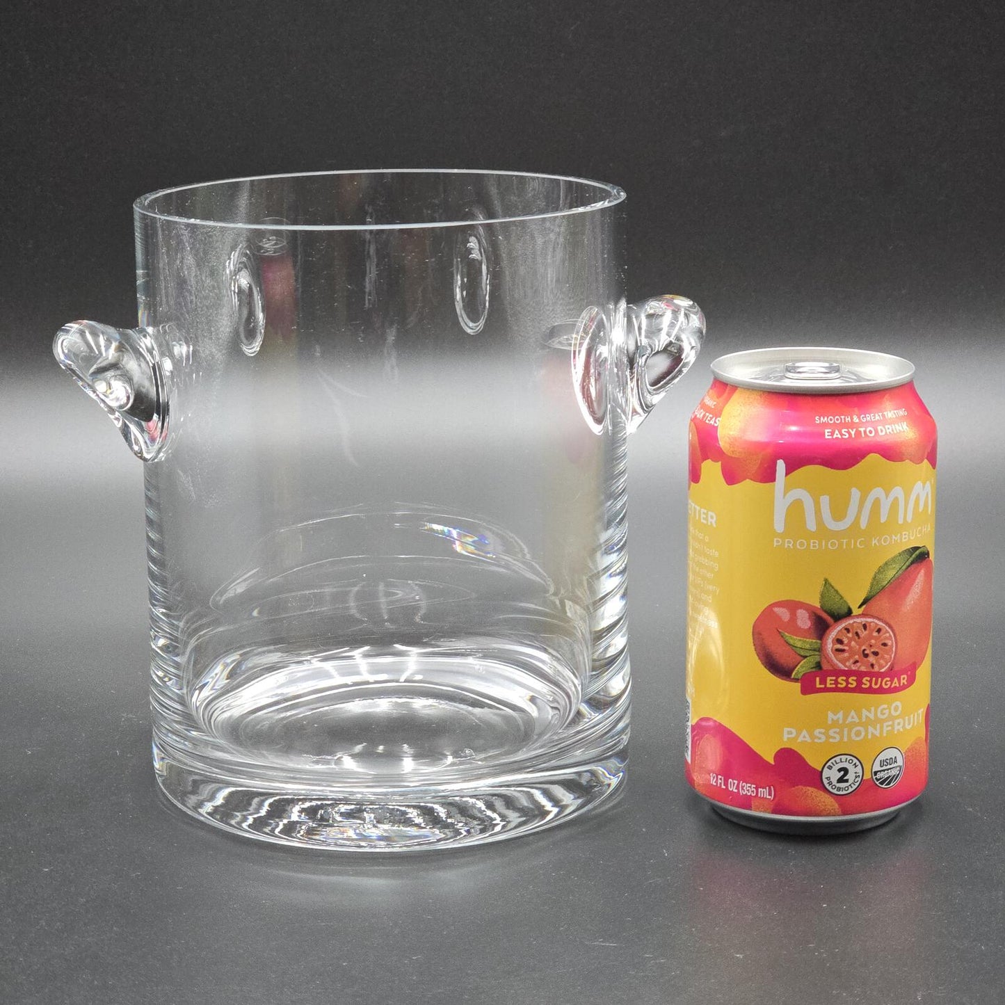 Vintage Glass Ice Bucket