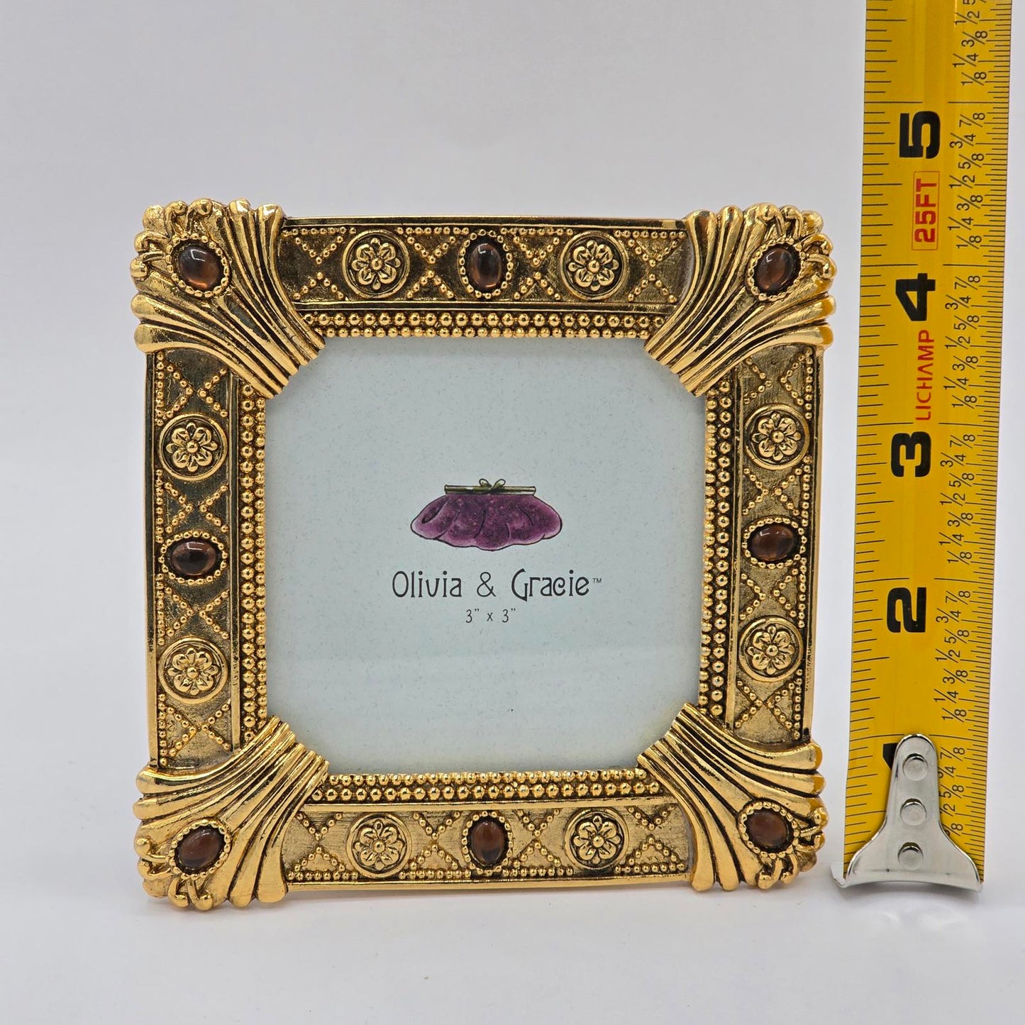 Olivia and Gracie Embellished Frame 3x3