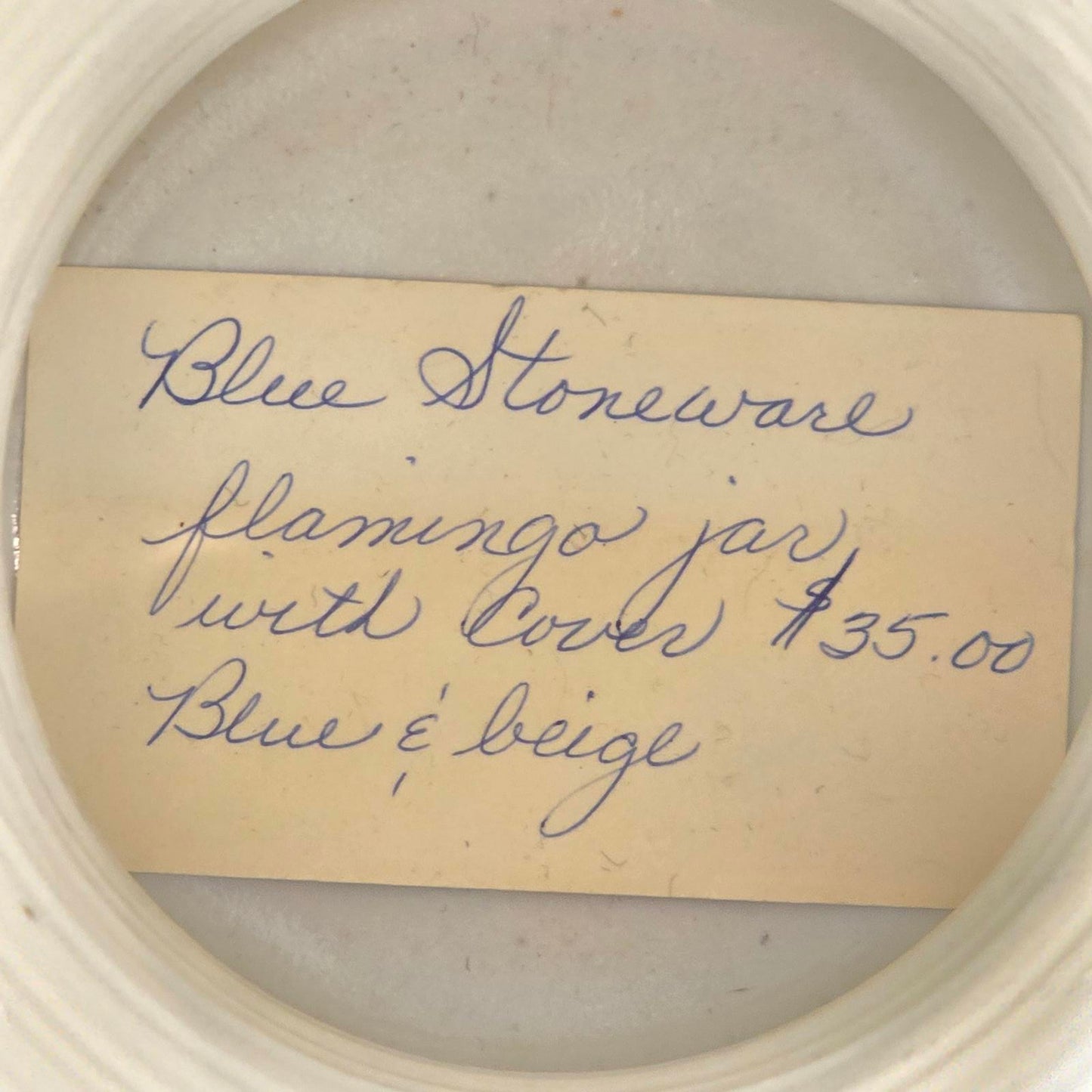 Studio Art Pottery- Fun Flamingos