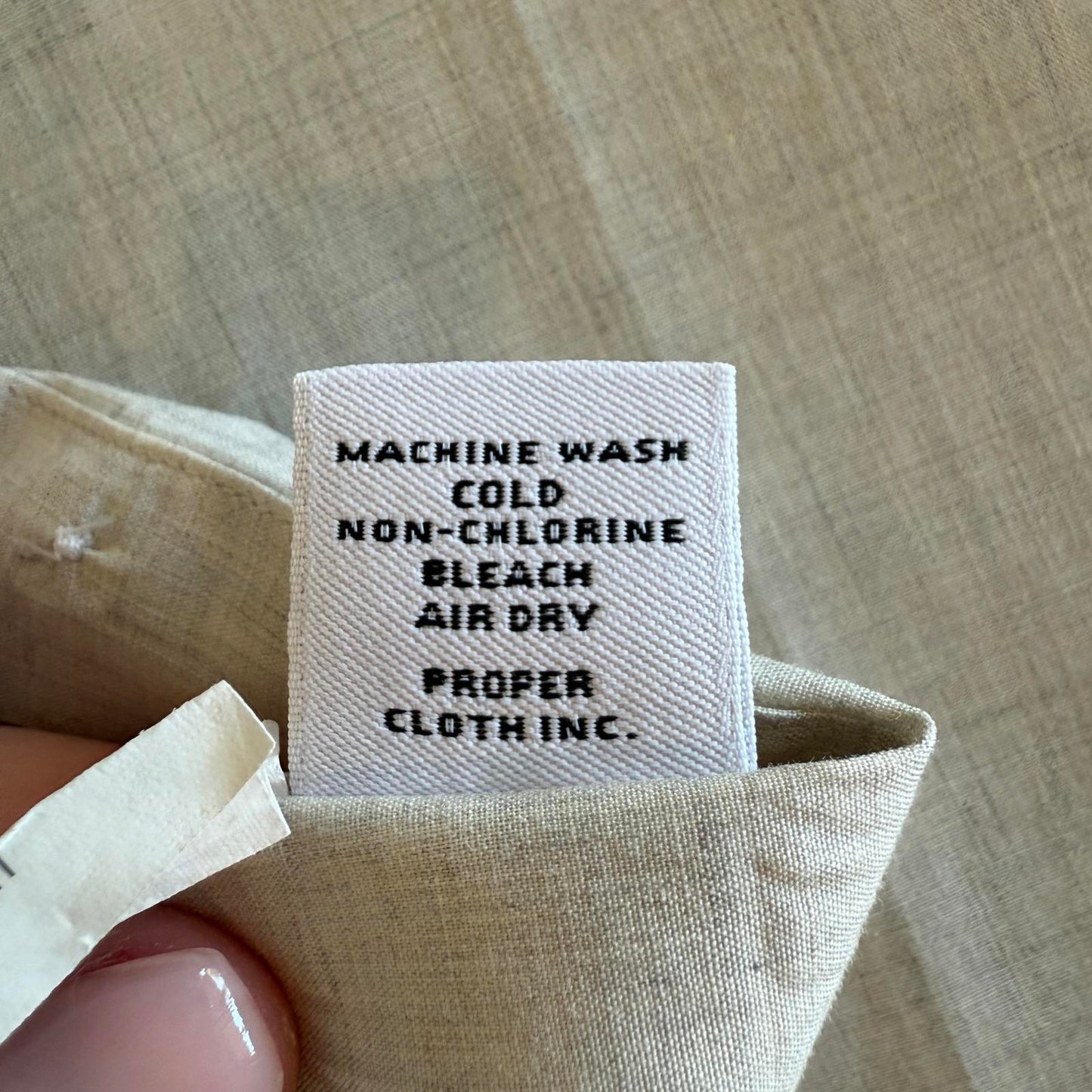 Proper Cloth - Custom Made Off-White Men's Dress Shirt