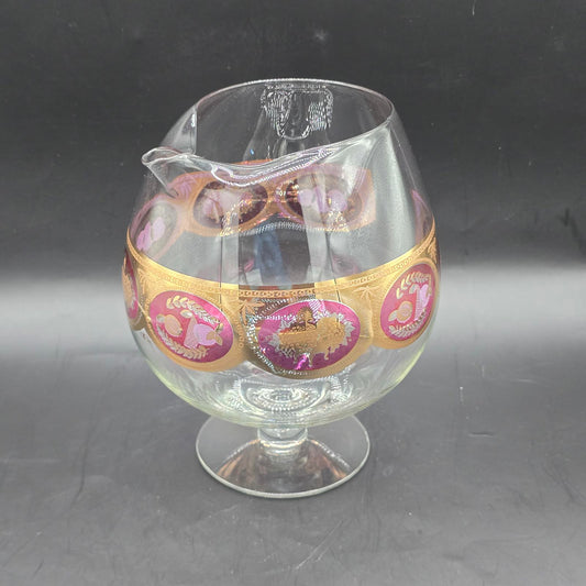 Vintage MCM Cera Bountiful Fruit Pitcher