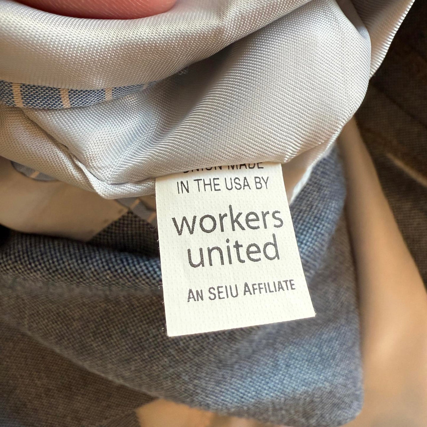 Hart Schaffner Marx Men's Blazer French Blue/Grey