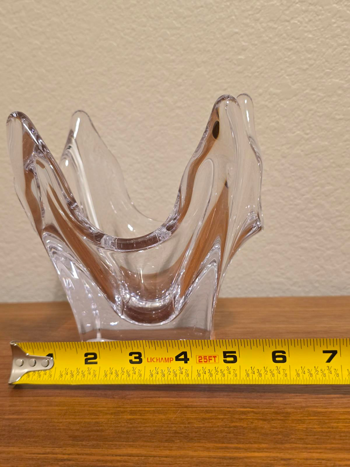 MCM Cofrac Art Verrier Crystal Sculpture