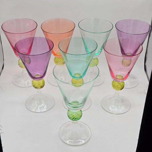 Southern Living at Home "Tango" Hand-Blown Water Glasses