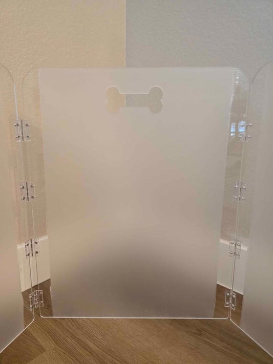 Acrylic 3 Panel Pet Gate