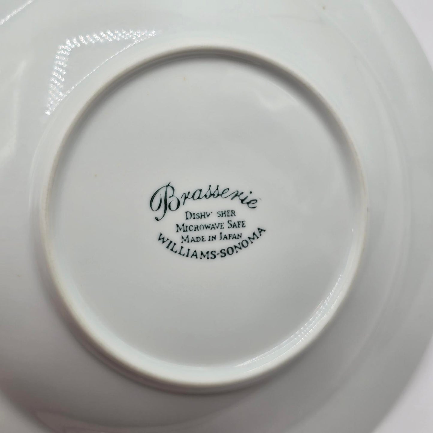 Williams Sonoma Green Brassierie Large-Rim Soup/Cereal Bowl