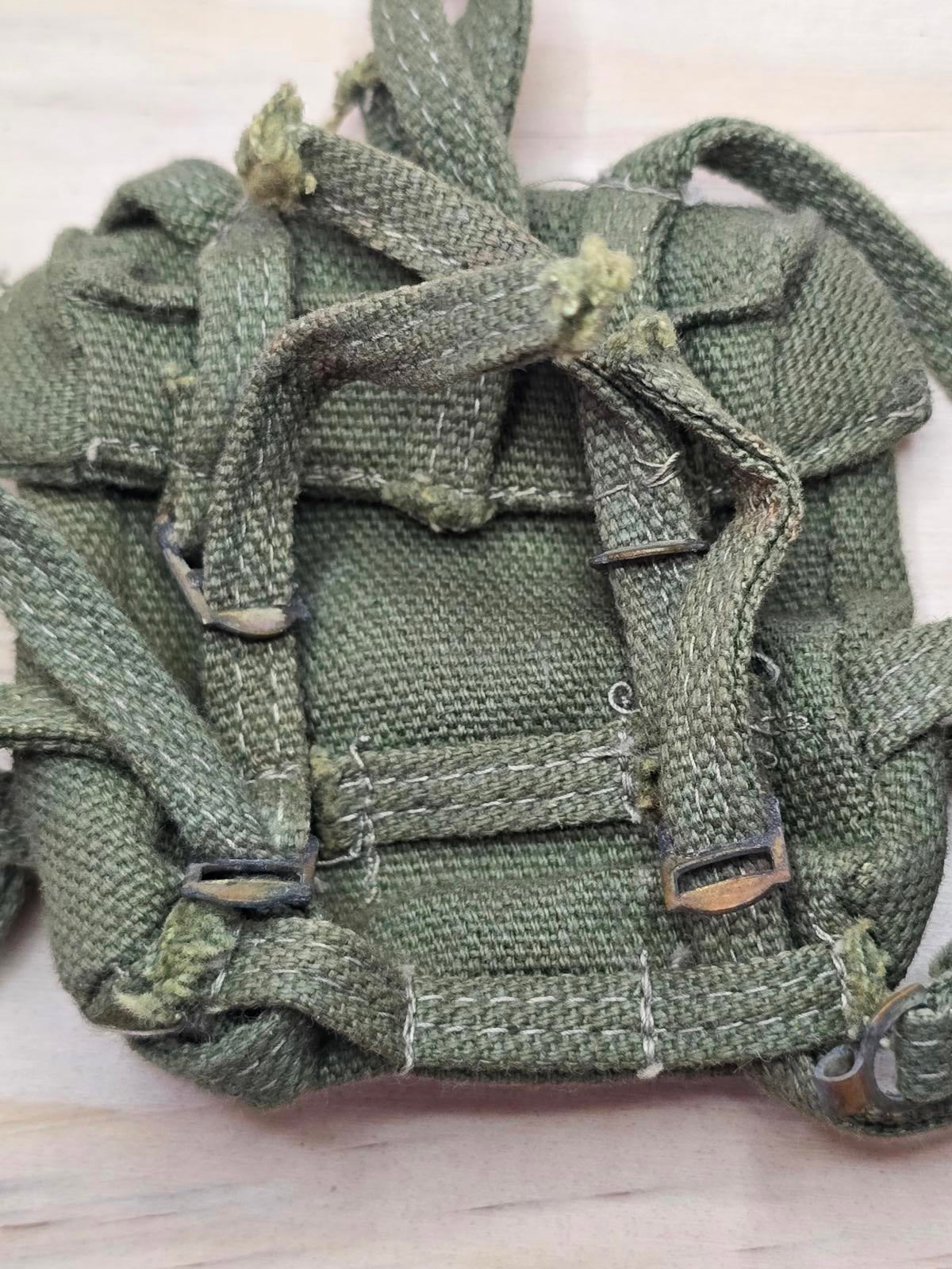 Vintage G.I. Joe Green Field Backpack