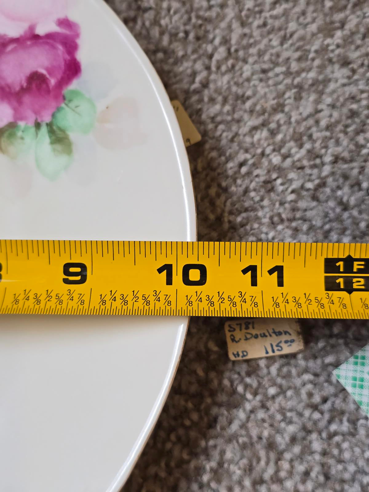 Antique Tressman and Vogt-T&V Hand-painted Limoge Decorative Dish