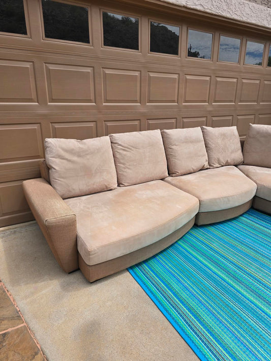 Sculptural Roche Bobois Modular Sectional Sofa