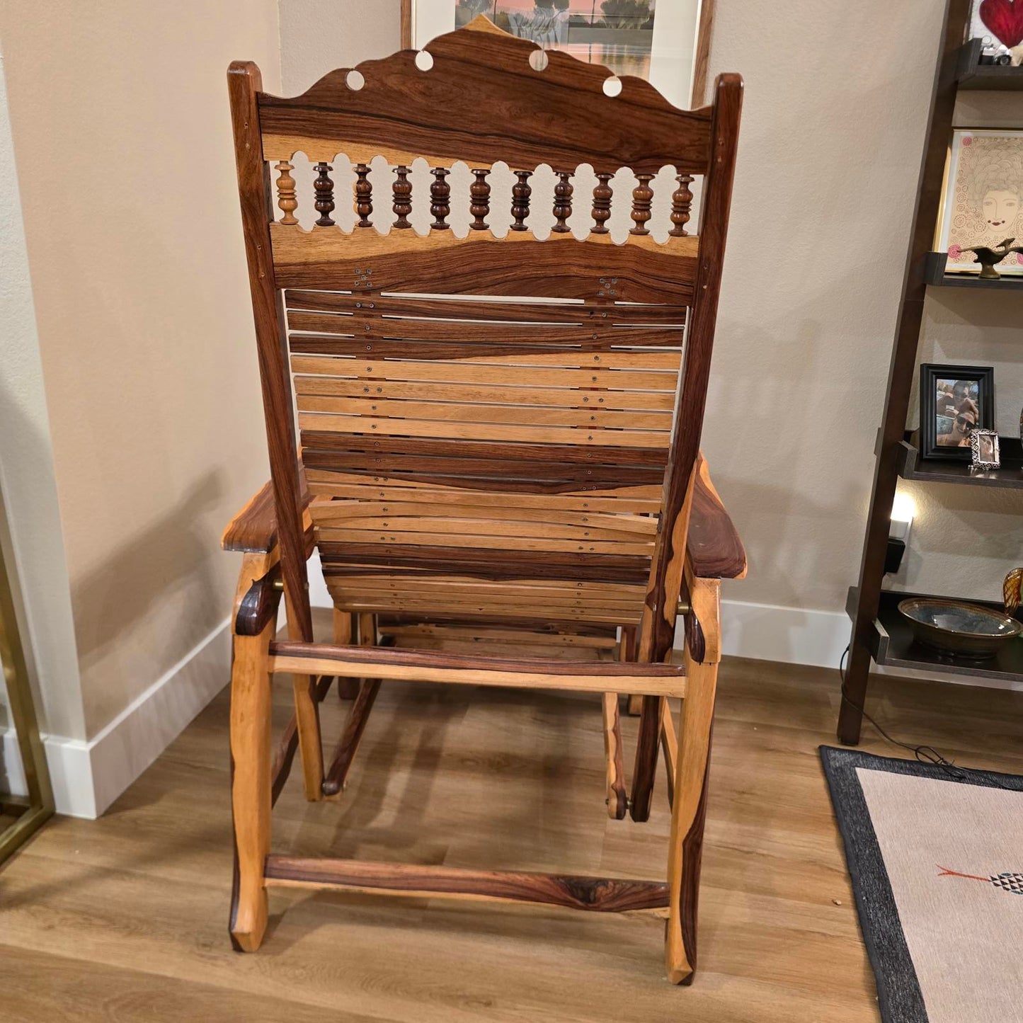 Andre Arbus Style Reclining Chaise Lounge Chair