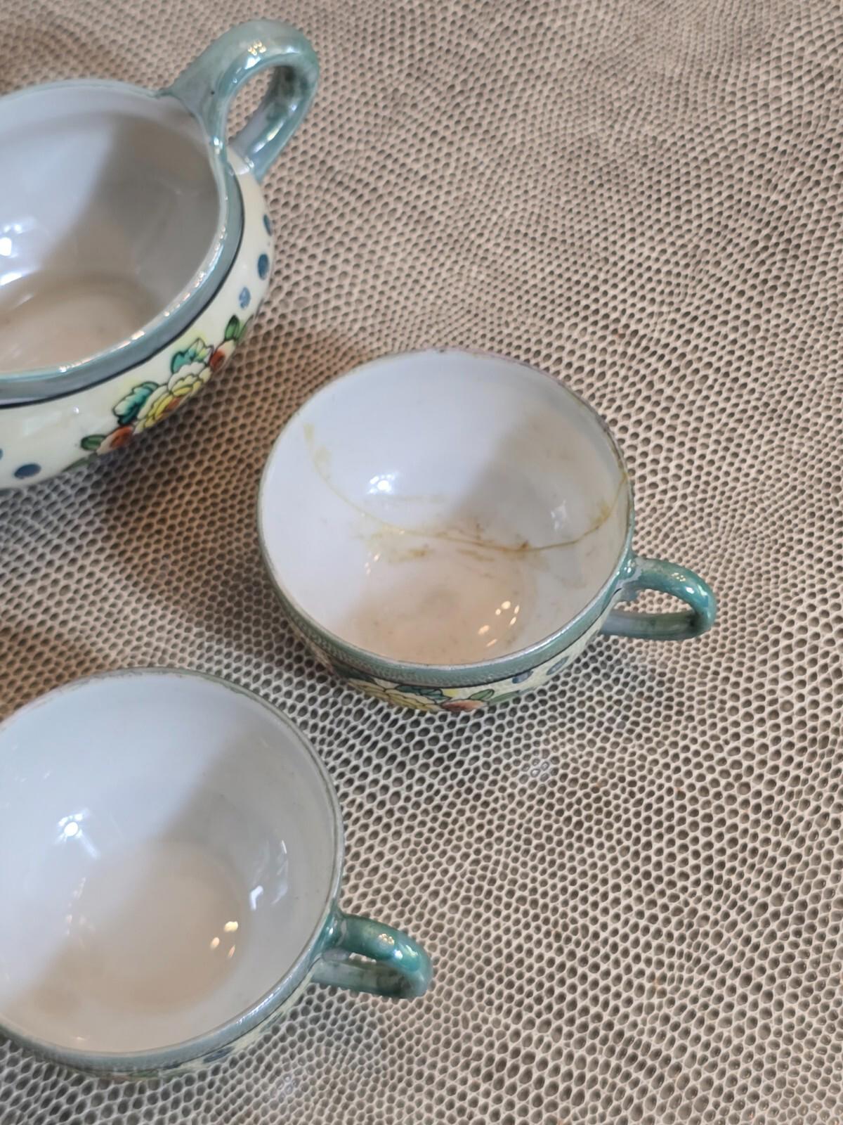 Vintage Japanese Children's Tea Set