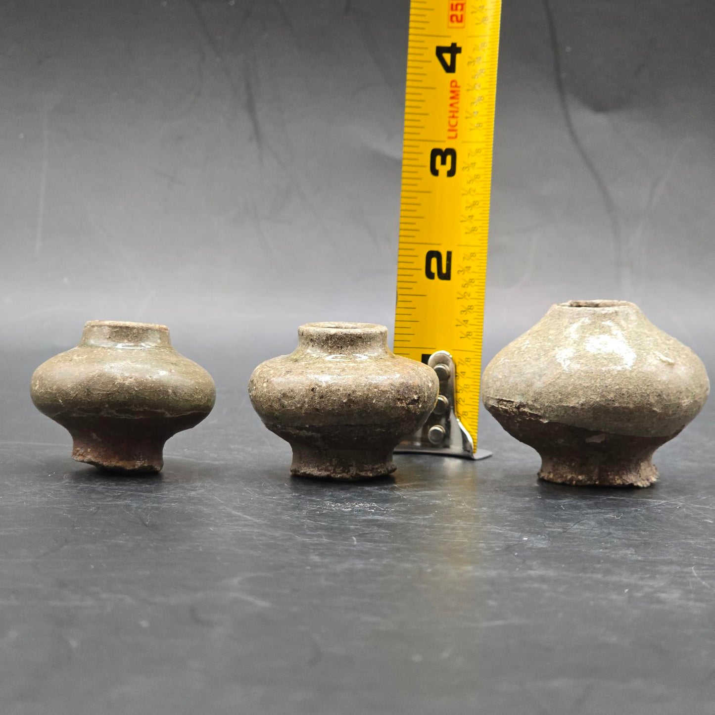Antique 16th Century Vietnamese Lime Pots
