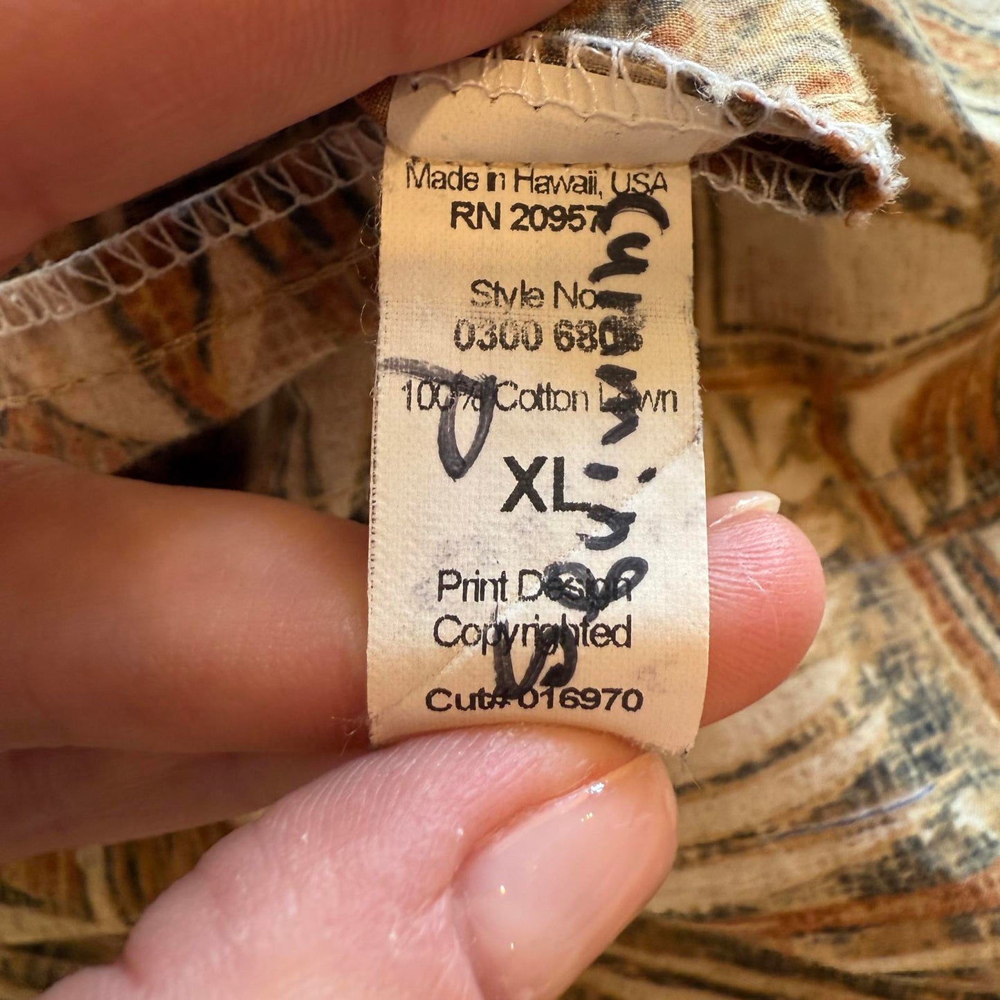 Tori Richard Men's Short Sleeve Hawaiian Shirt