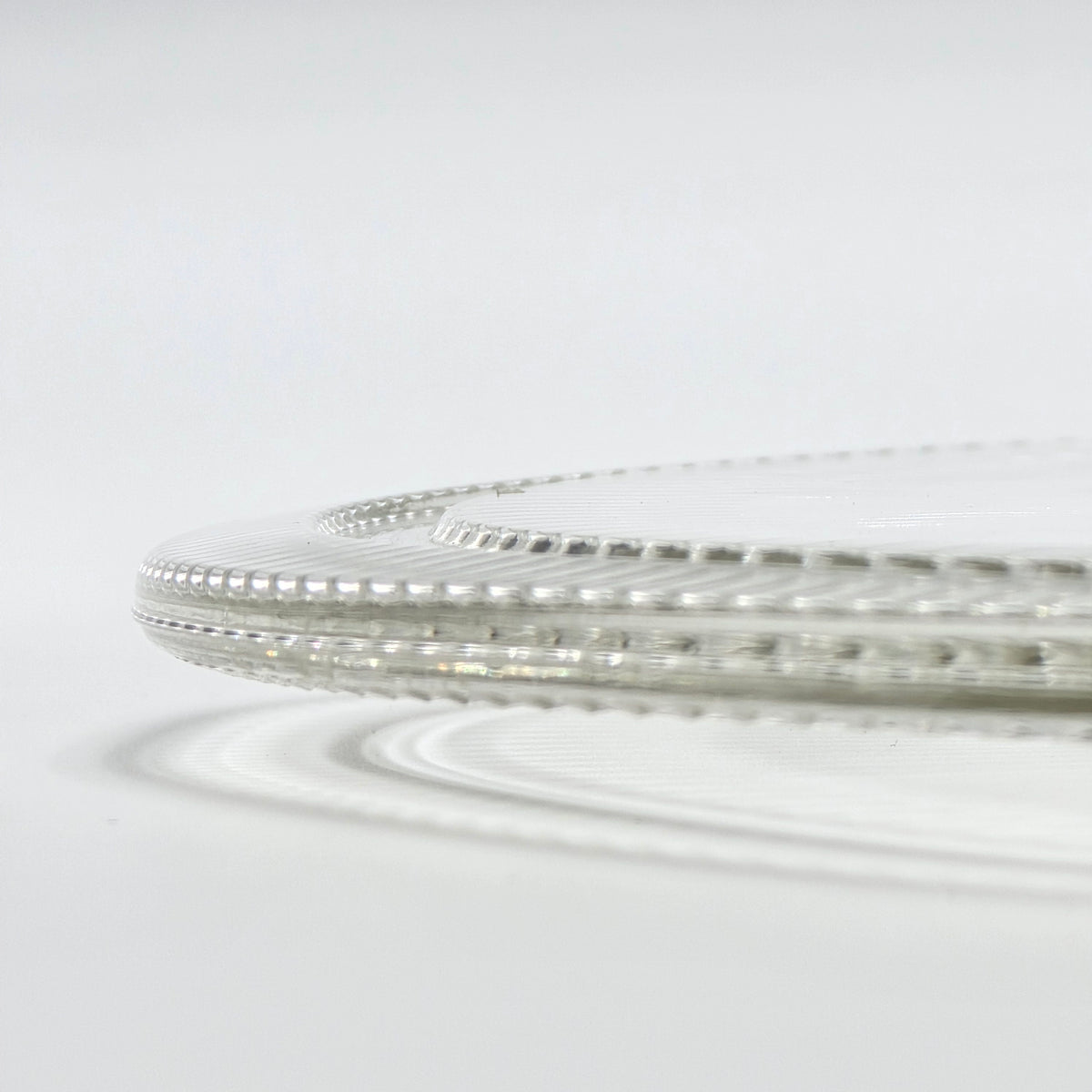 Vintage Jeanette Glass Company Anniversary 12.5" Serving Platter — additional view