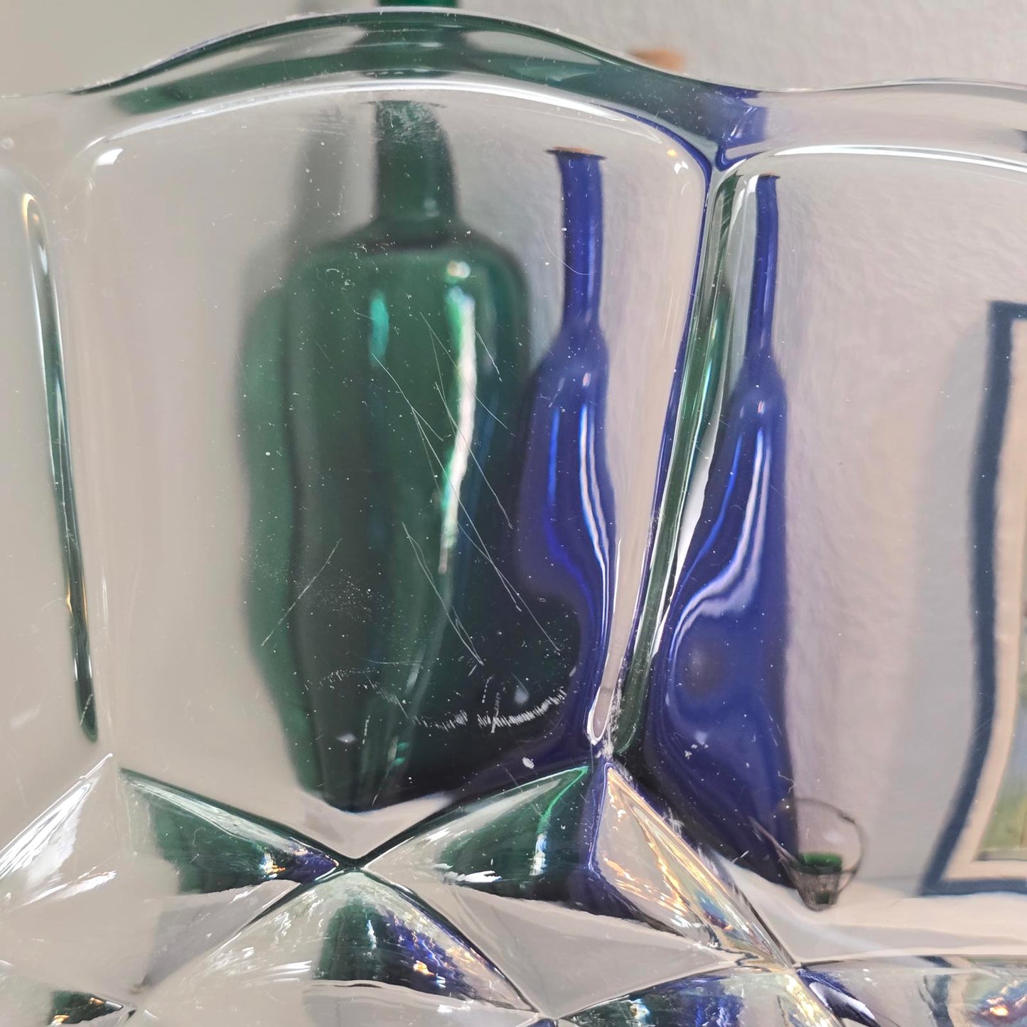 Vintage Large L.E. Smith Glass Dominion Platter