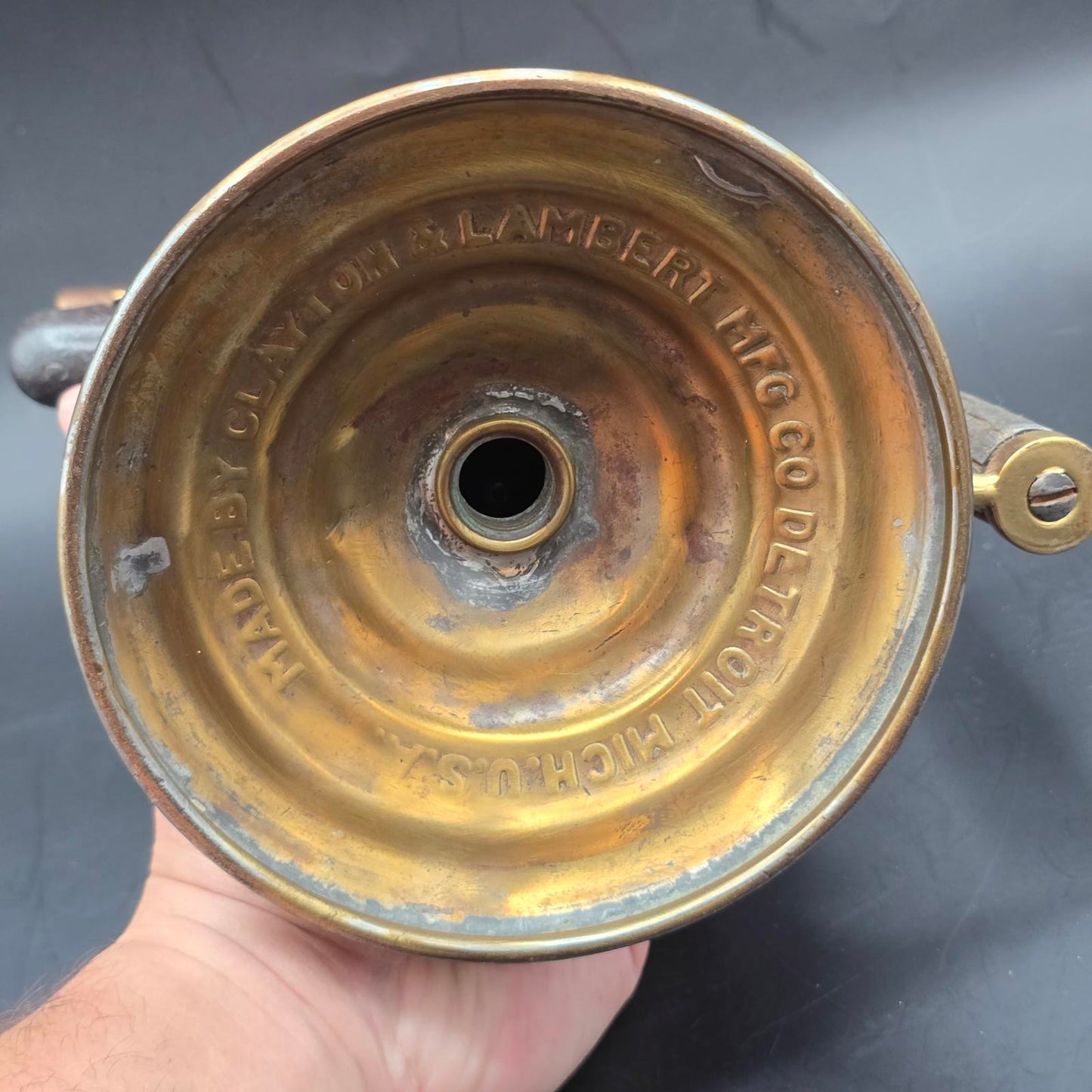 Antique Clayton & Lambert MFG CO Brass Blow Torch
