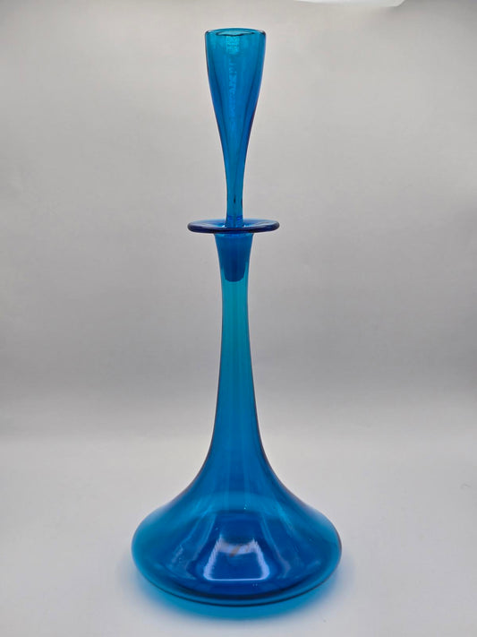 Rare Find! Vintage, Wayne Husted for Blenko "Shot Glass" Decanter