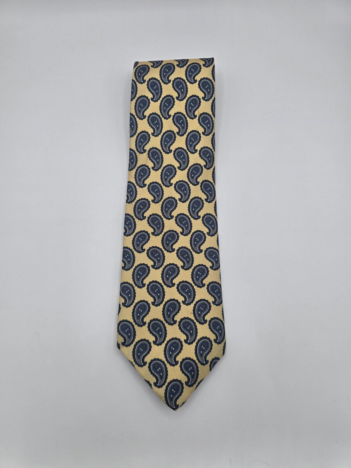 Barrington Tie - Yellow/Blue
