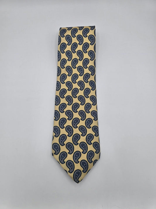 Barrington Tie - Yellow/Blue