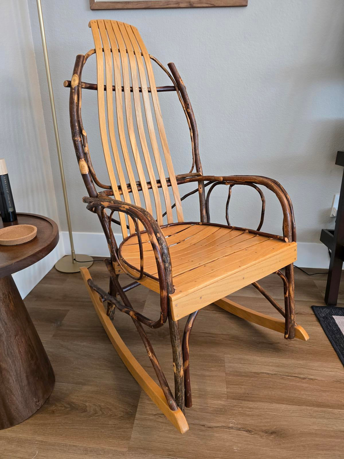 Amish Bentwood Hickory Rocking Chair