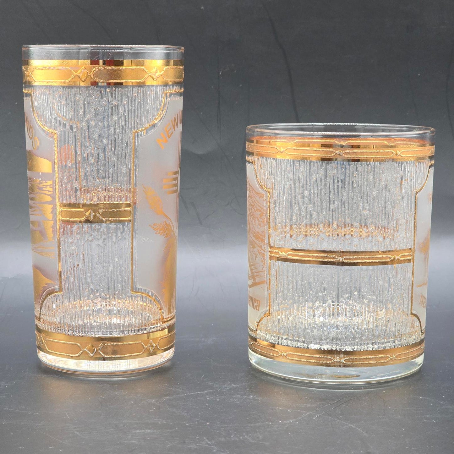 Vintage MCM Culver Ltd. New Mexico Glasses