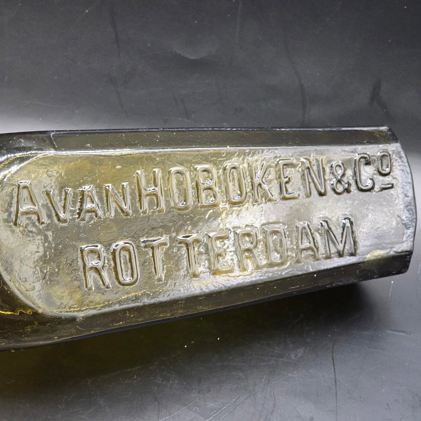 Antique A. Van. Hoboken & Co-Rotterdam Case Gin Bottle