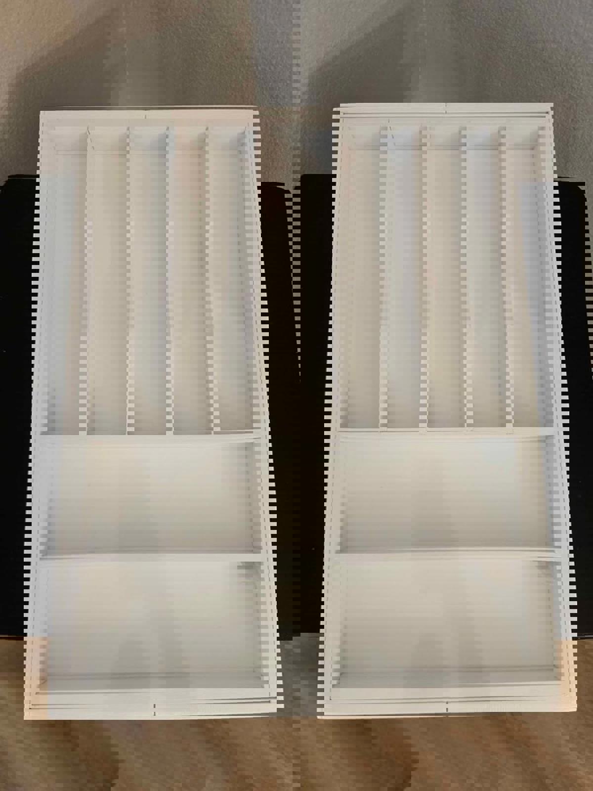 Large Premium Bamboo Silverware Organizer - Expandable Utensil Drawer Organizer