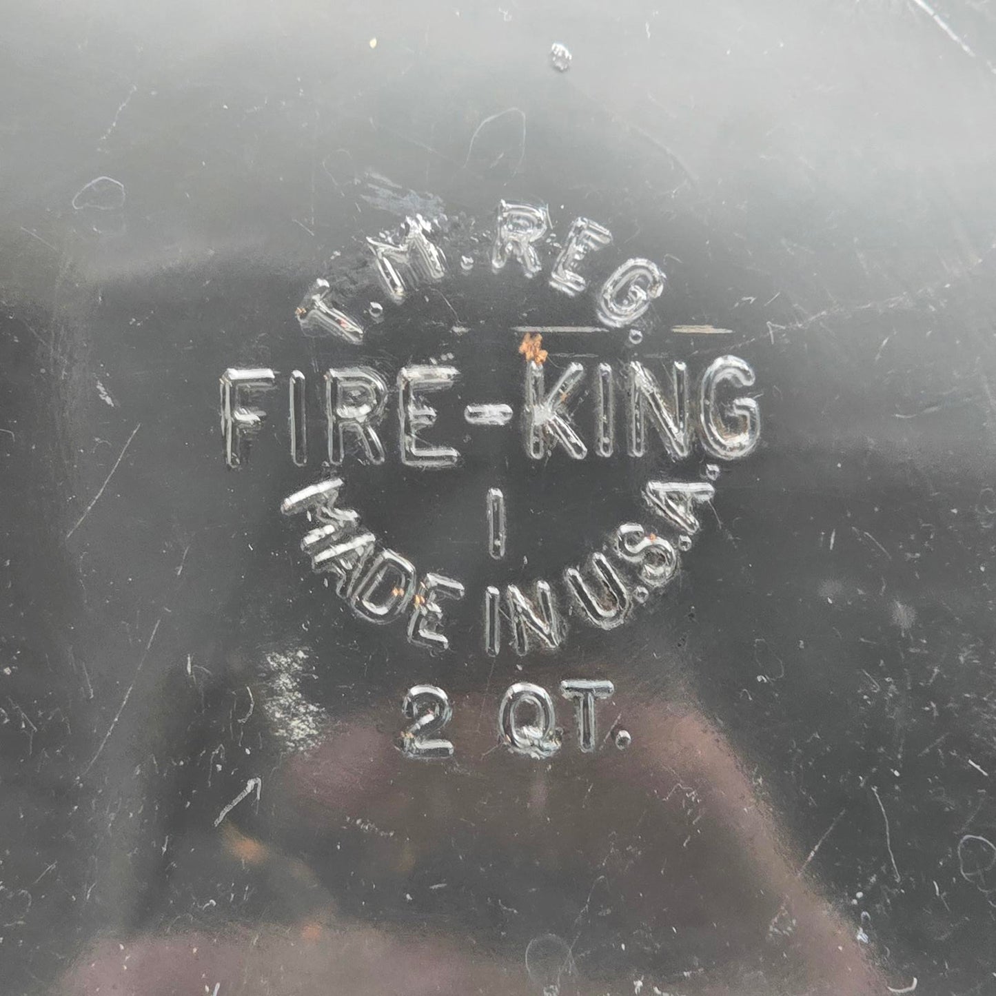 Vintage Fire King Casserole w/Lid Designed by George Briard