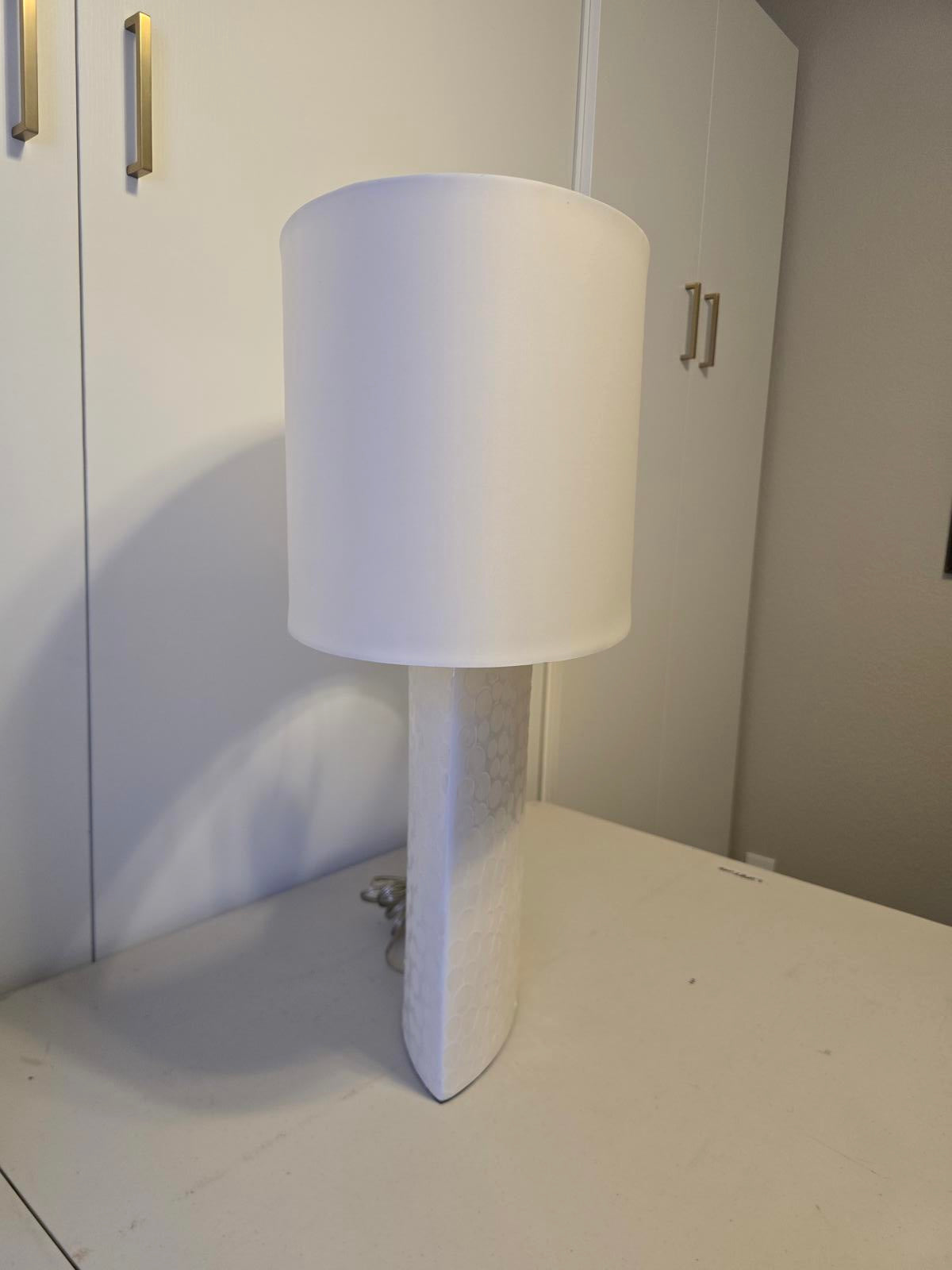 Designer Modern Textured Table Lamp