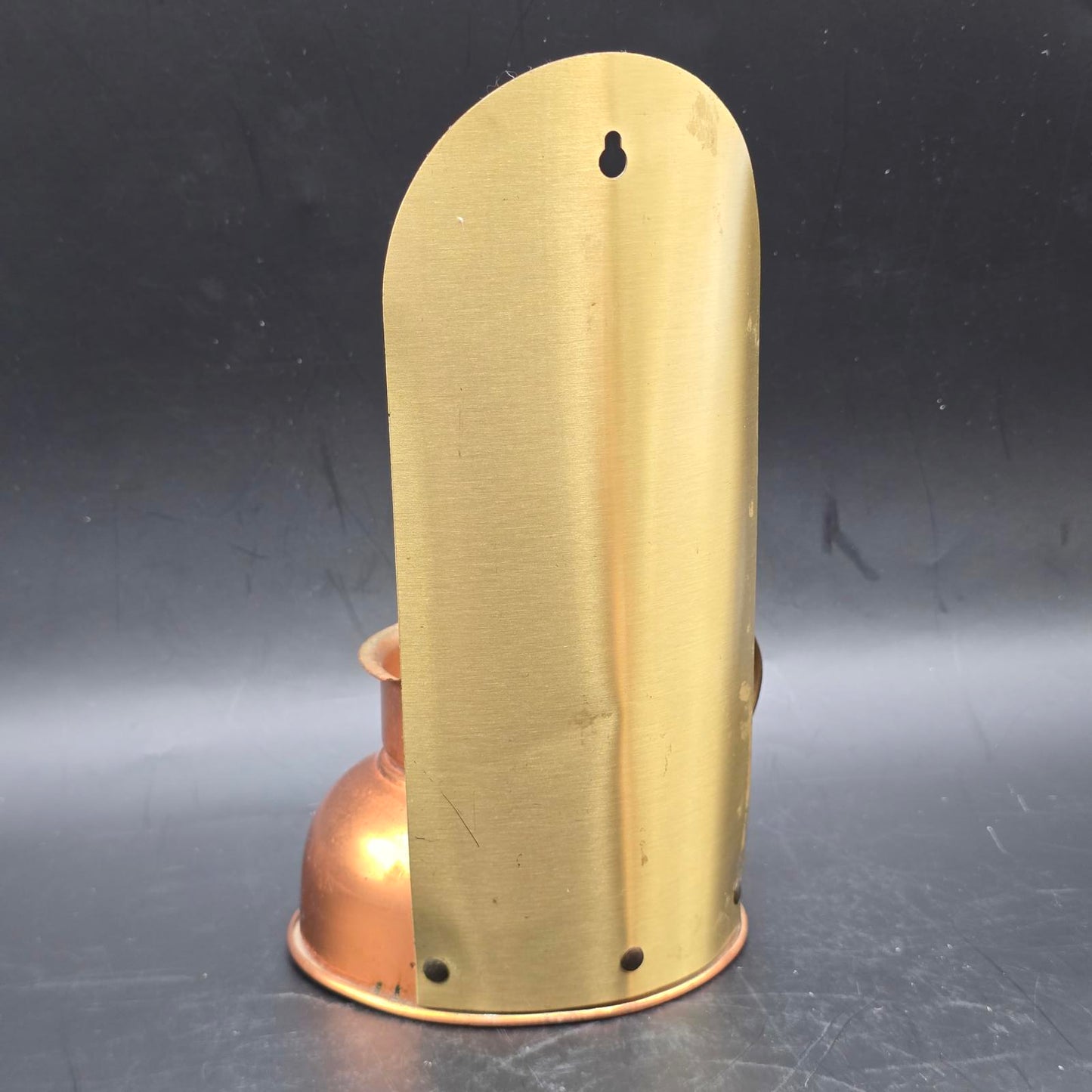 Vintage Coppercraft Guild Copper and Brass Chamber-Stick Candle Holders