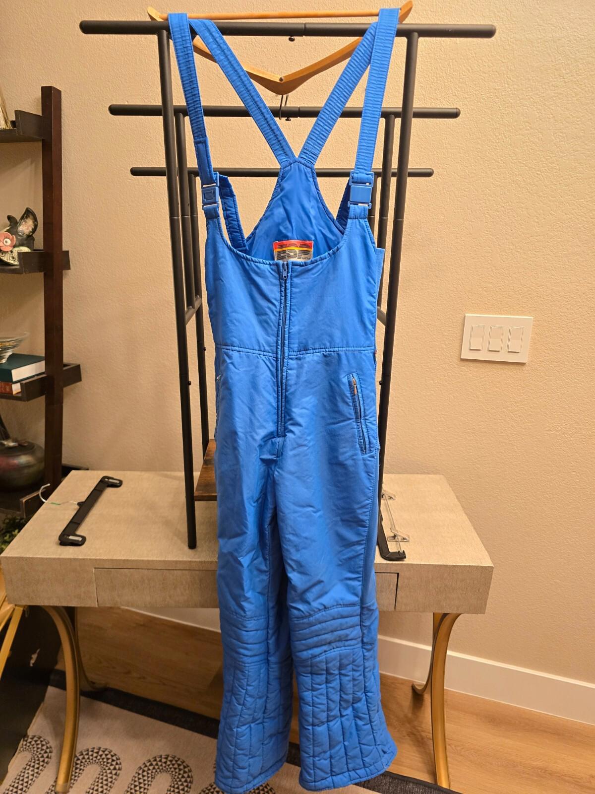 Ellesse Vintage Blue/White Designer Women's Ski Set