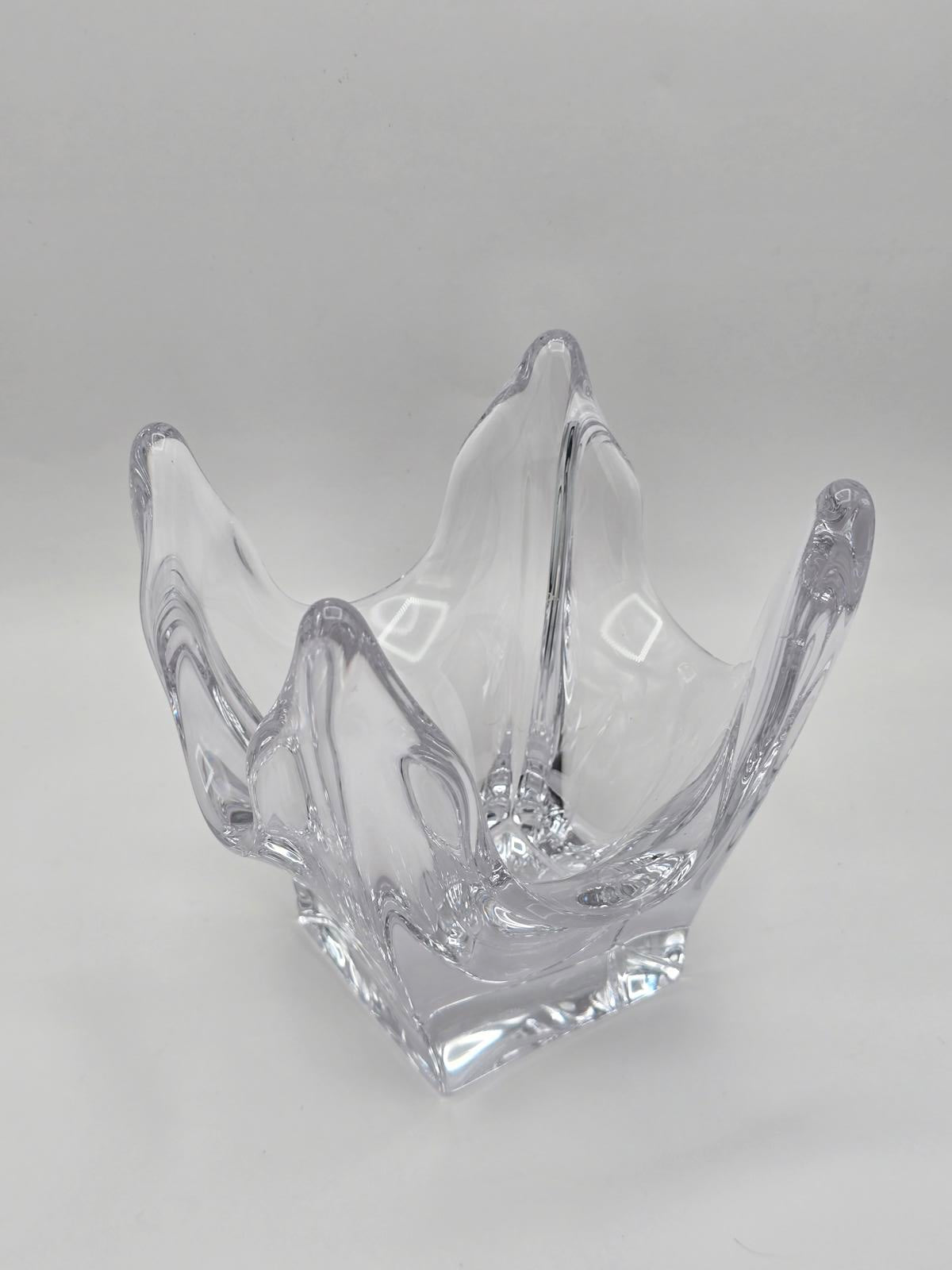 MCM Cofrac Art Verrier Crystal Sculpture
