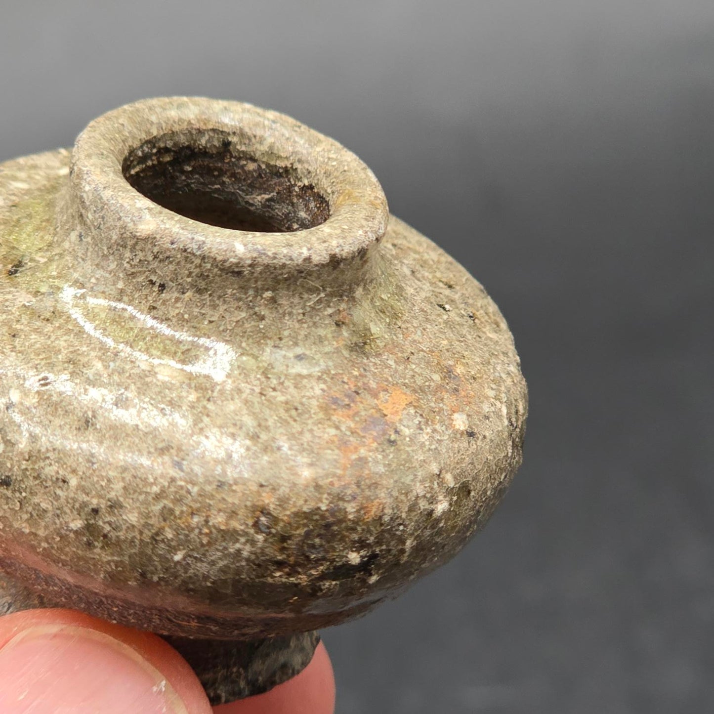 Antique 16th Century Vietnamese Lime Pots