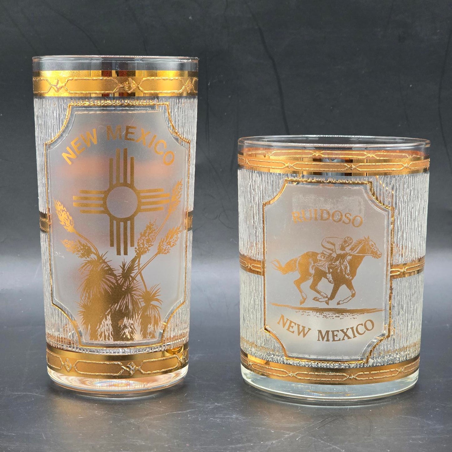 Vintage MCM Culver Ltd. New Mexico Glasses