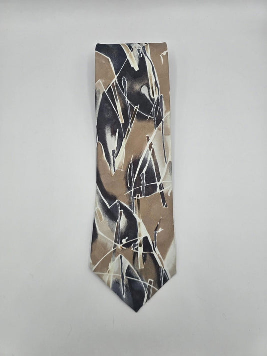 Carlo Palazzi Tie - Brown/Grey