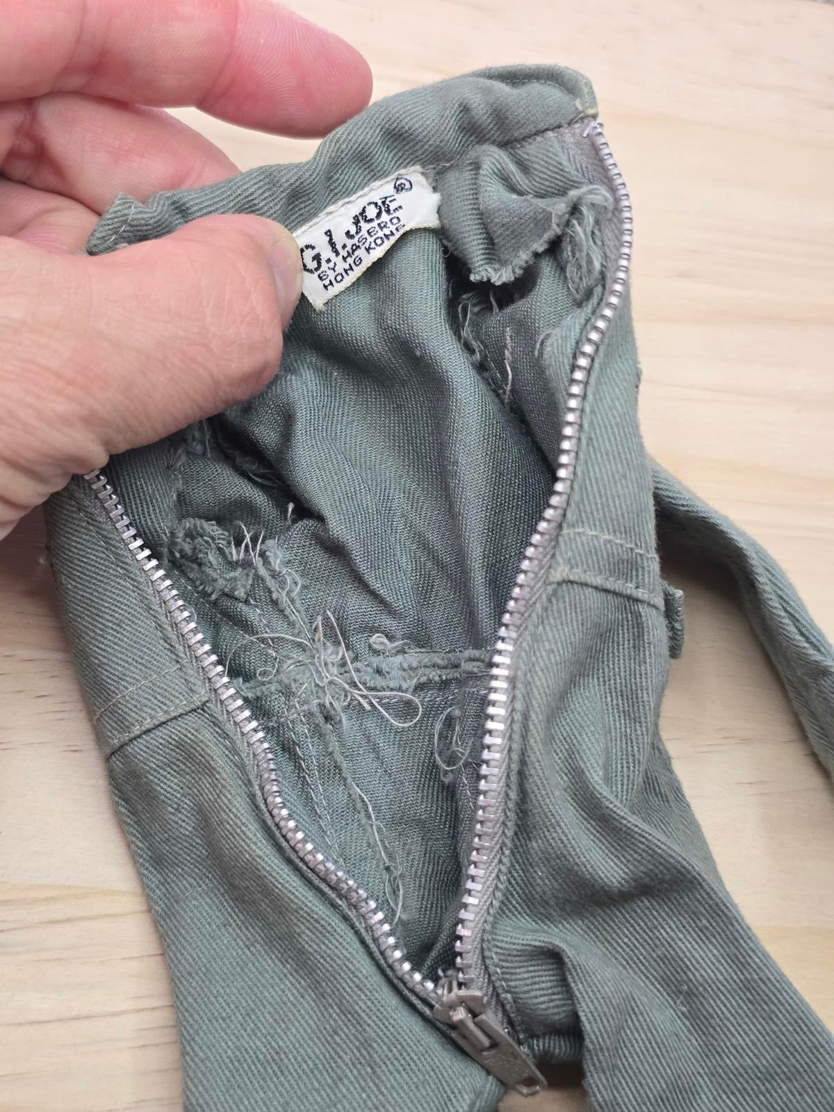 Vintage G.I. Joe Scramble Pilot Flight Suit w/ Helmet and Signal Paddles