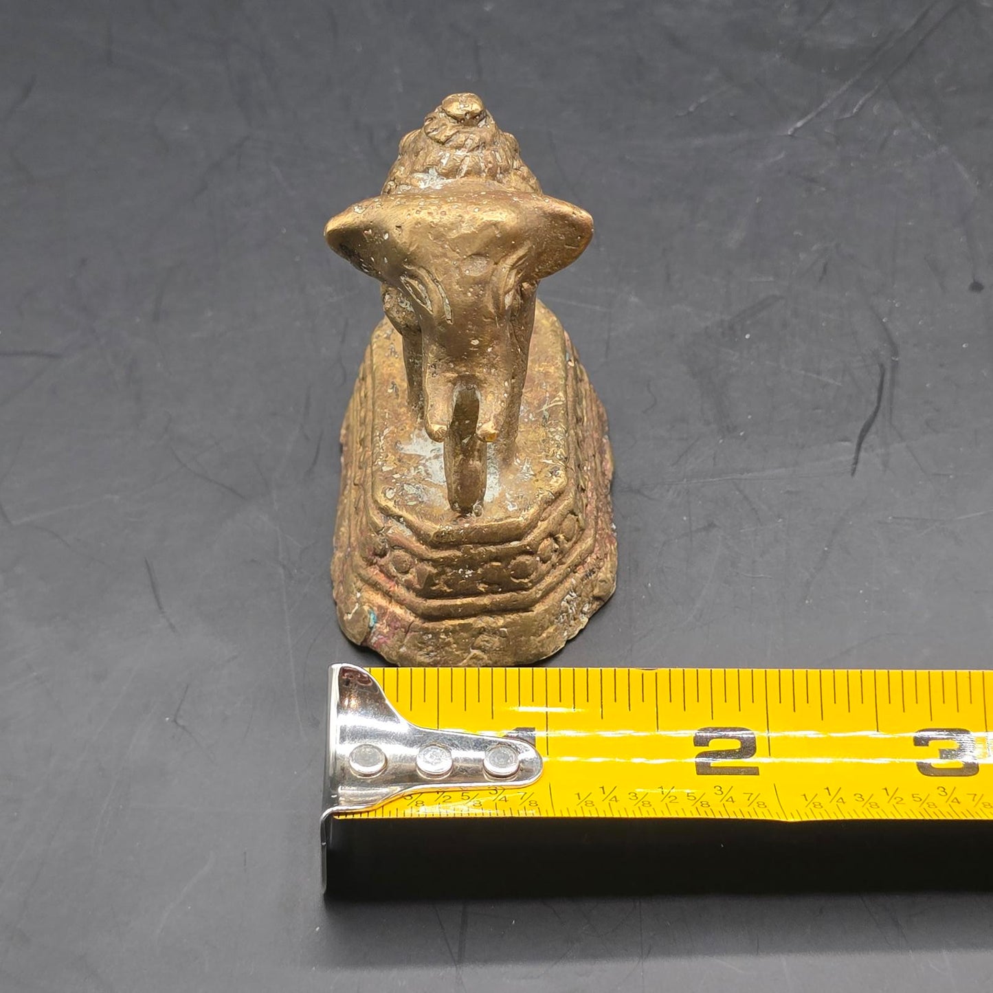 Vintage Brass Elephant Opium Weights
