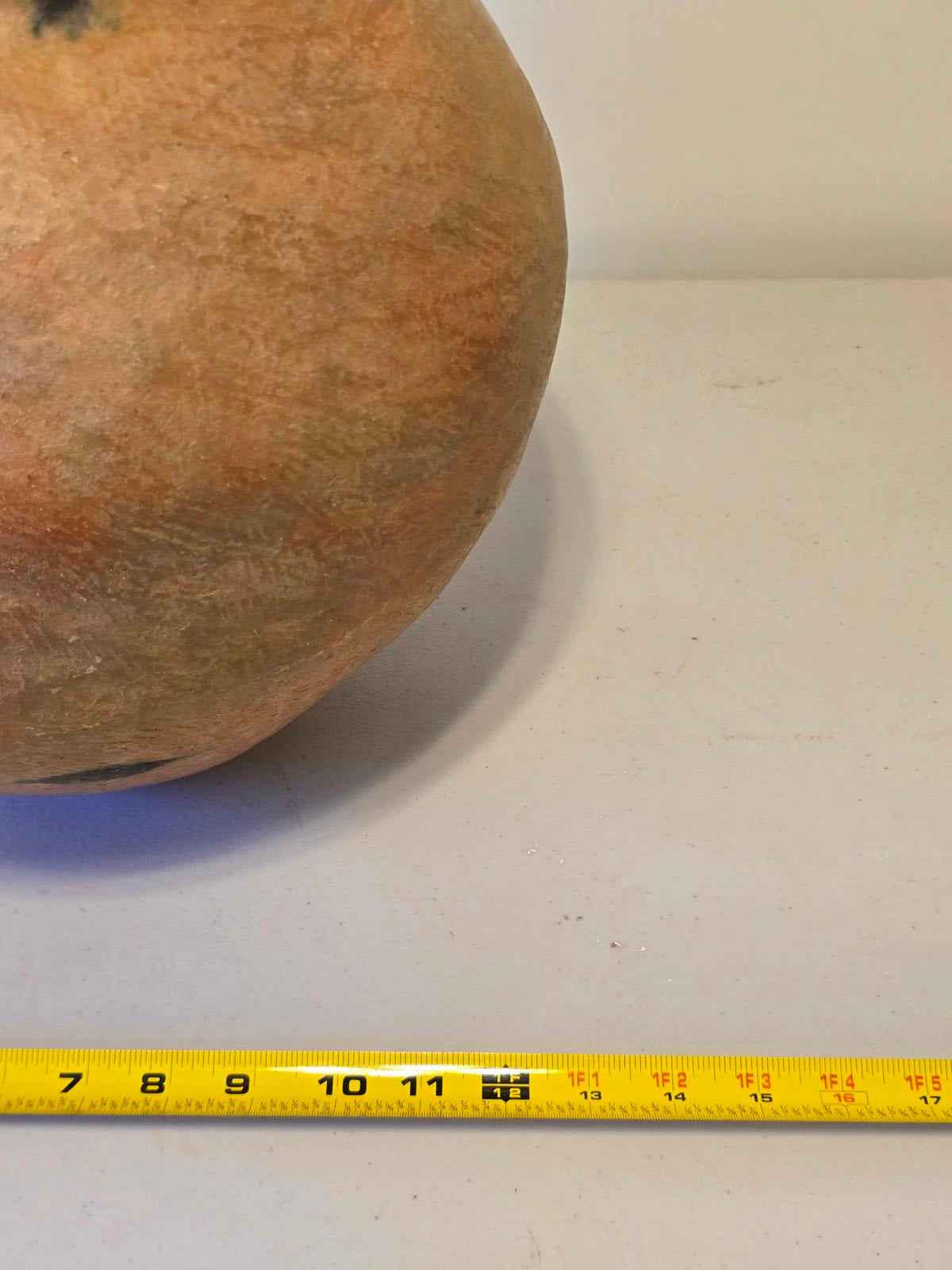 Vintage Mexican Handcrafted, Pit-Fired Olla or Pot