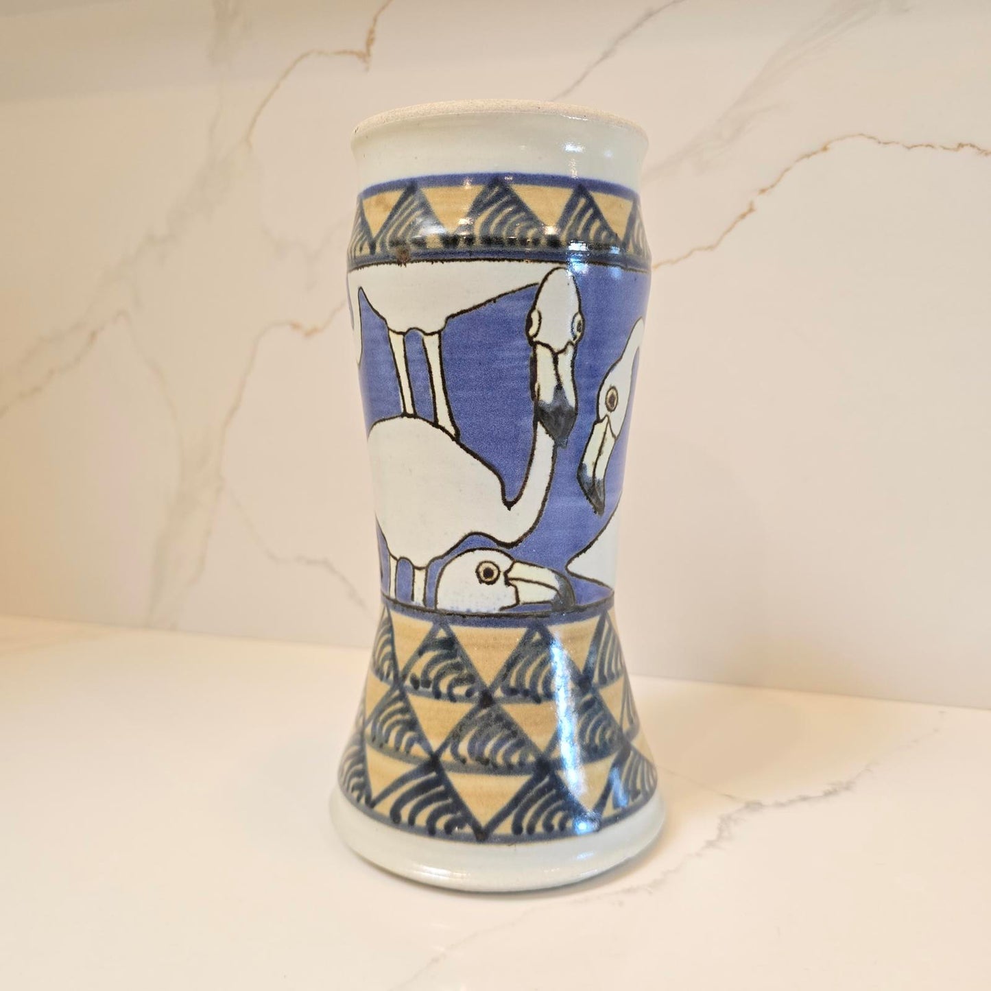 Studio Art Pottery- Fun Flamingos