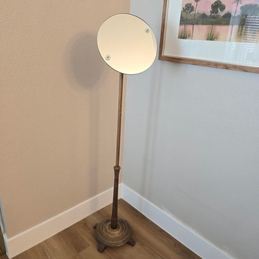 Antique Victorian Shaving Mirror 55"